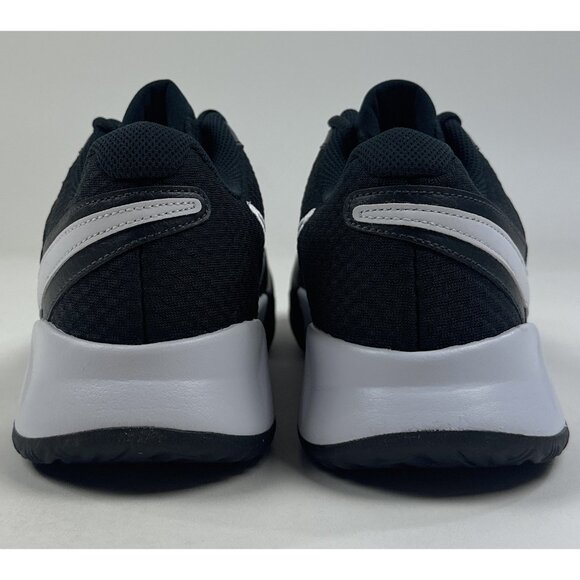 Nike Court Lite 4 Mens Tennis Shoes Sneakers Black White Hard Court FD6574-001 - Picture 7 of 8
